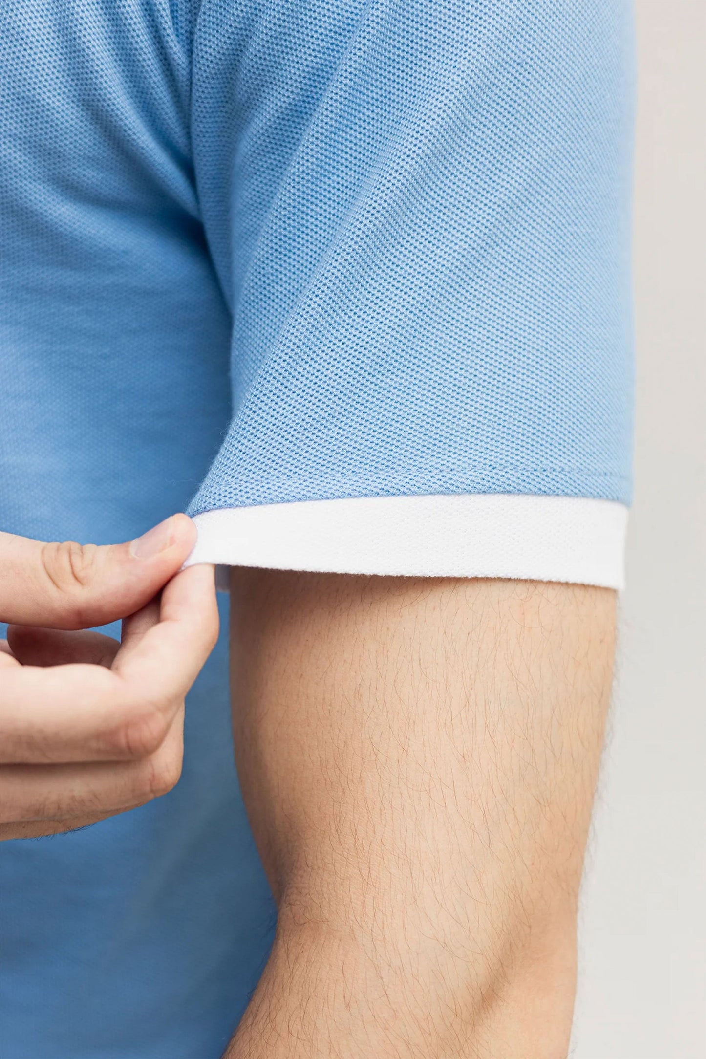 Pastel Blue Button Shirt