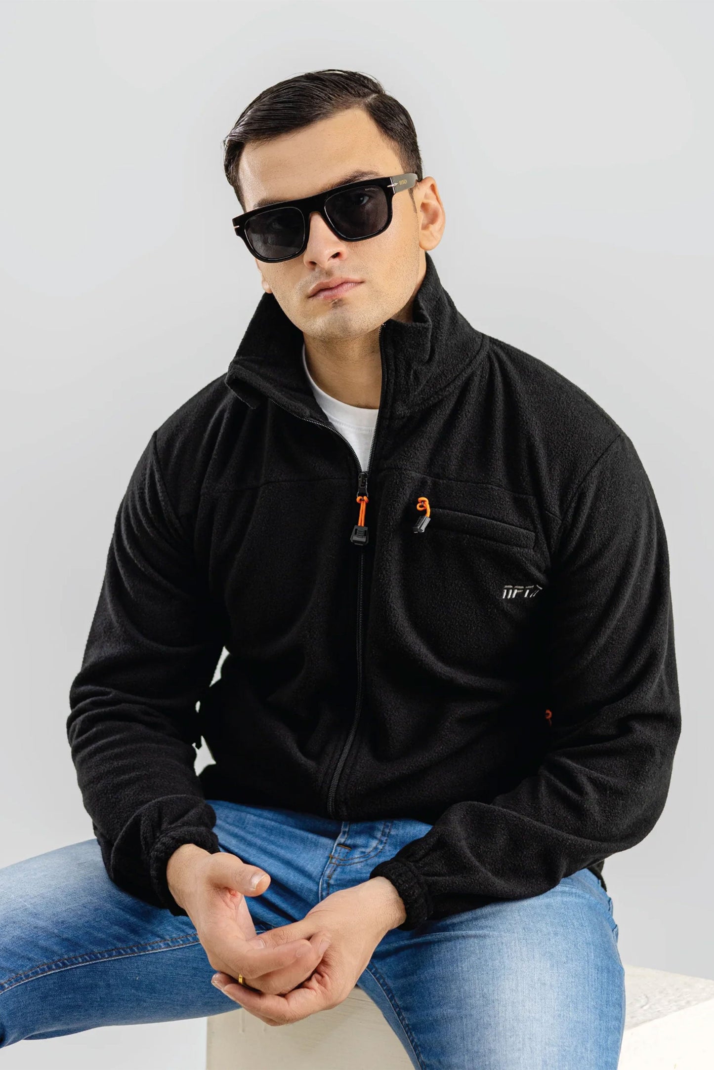 BLACK SHERPA FURR JACKET