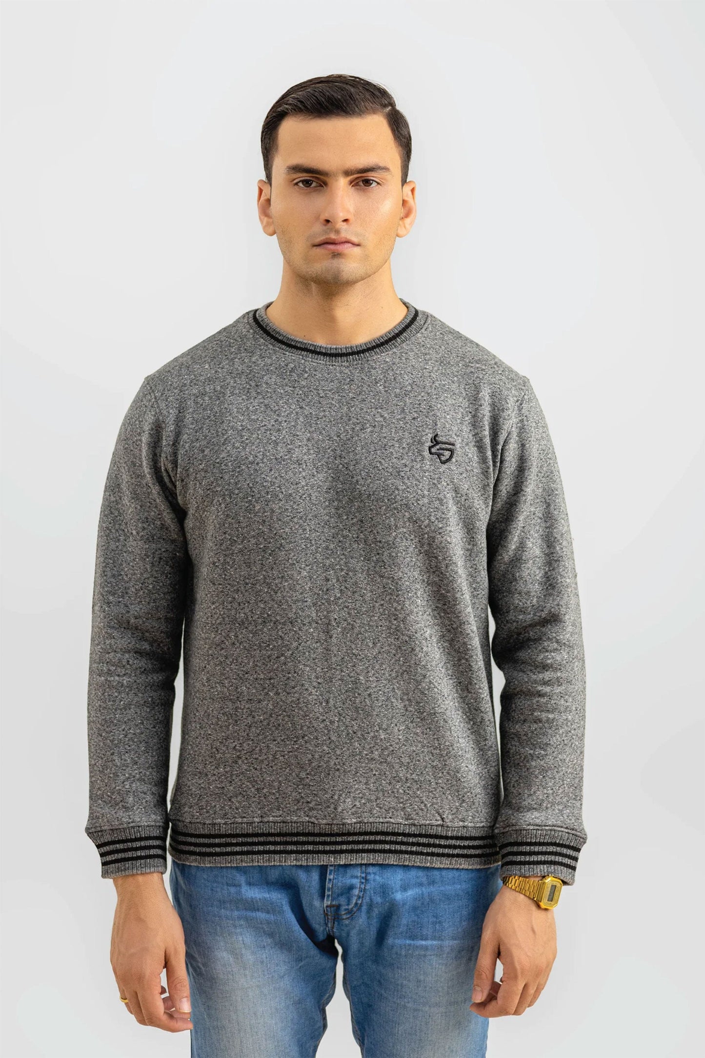 CHARCOAL GREY SWEATSHIRT