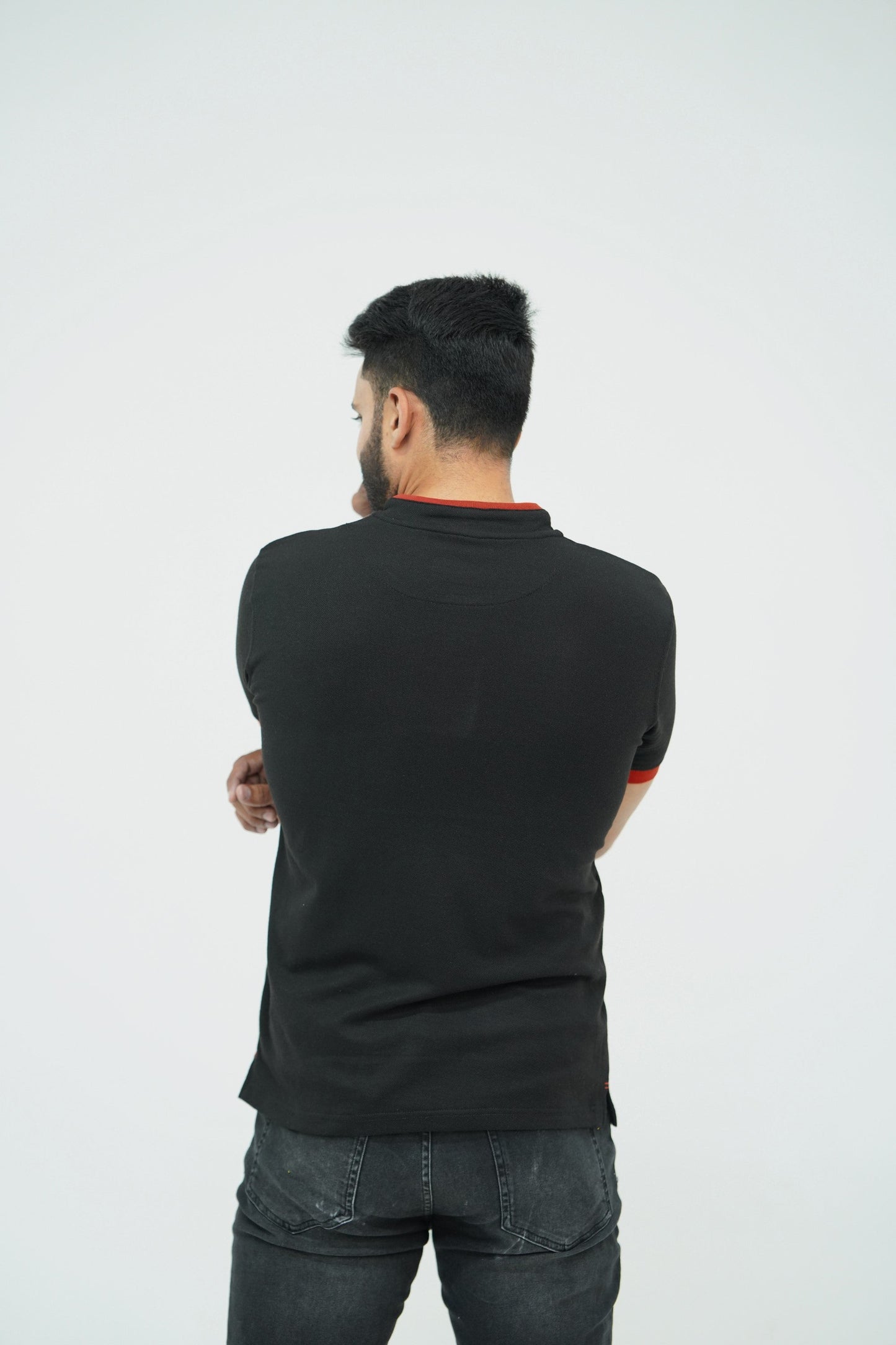 Classic Blackish Button Shirt