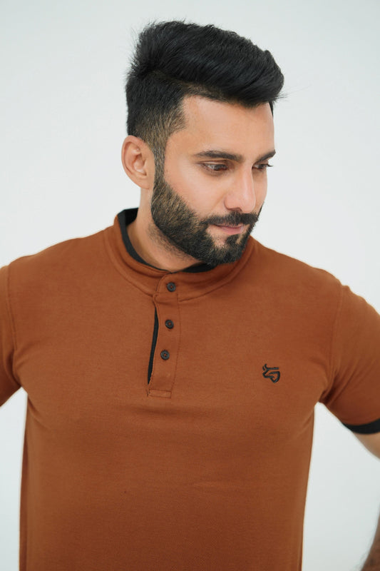 Sunset Amber Button Shirt