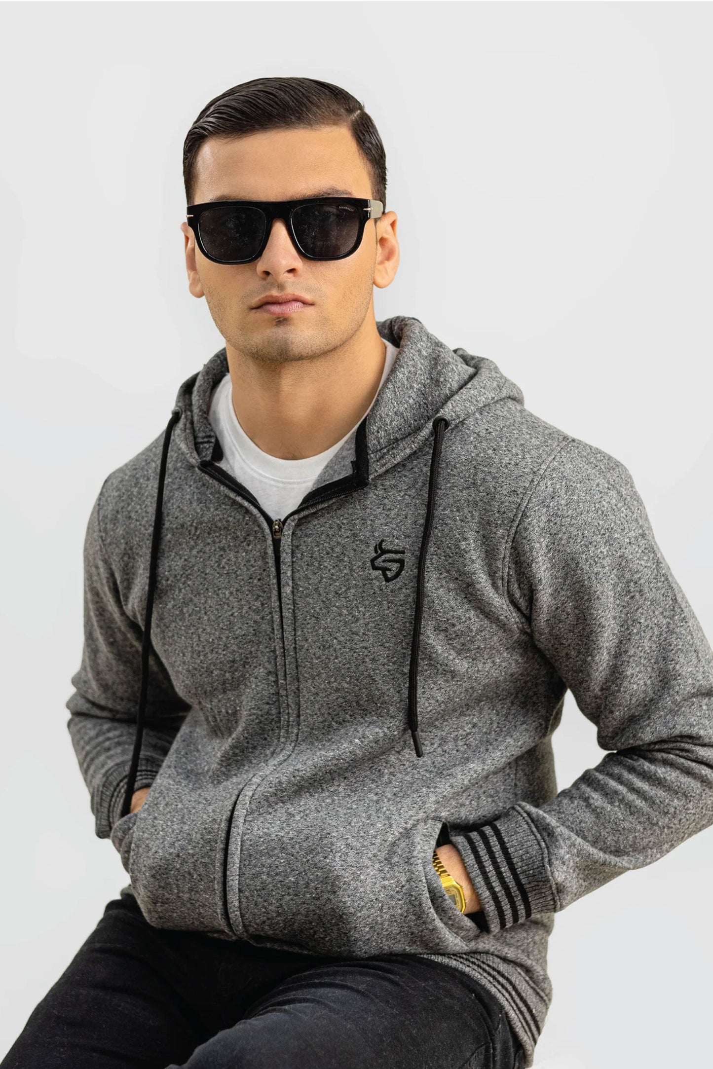 EXCLUSIVE GREY HOODIE