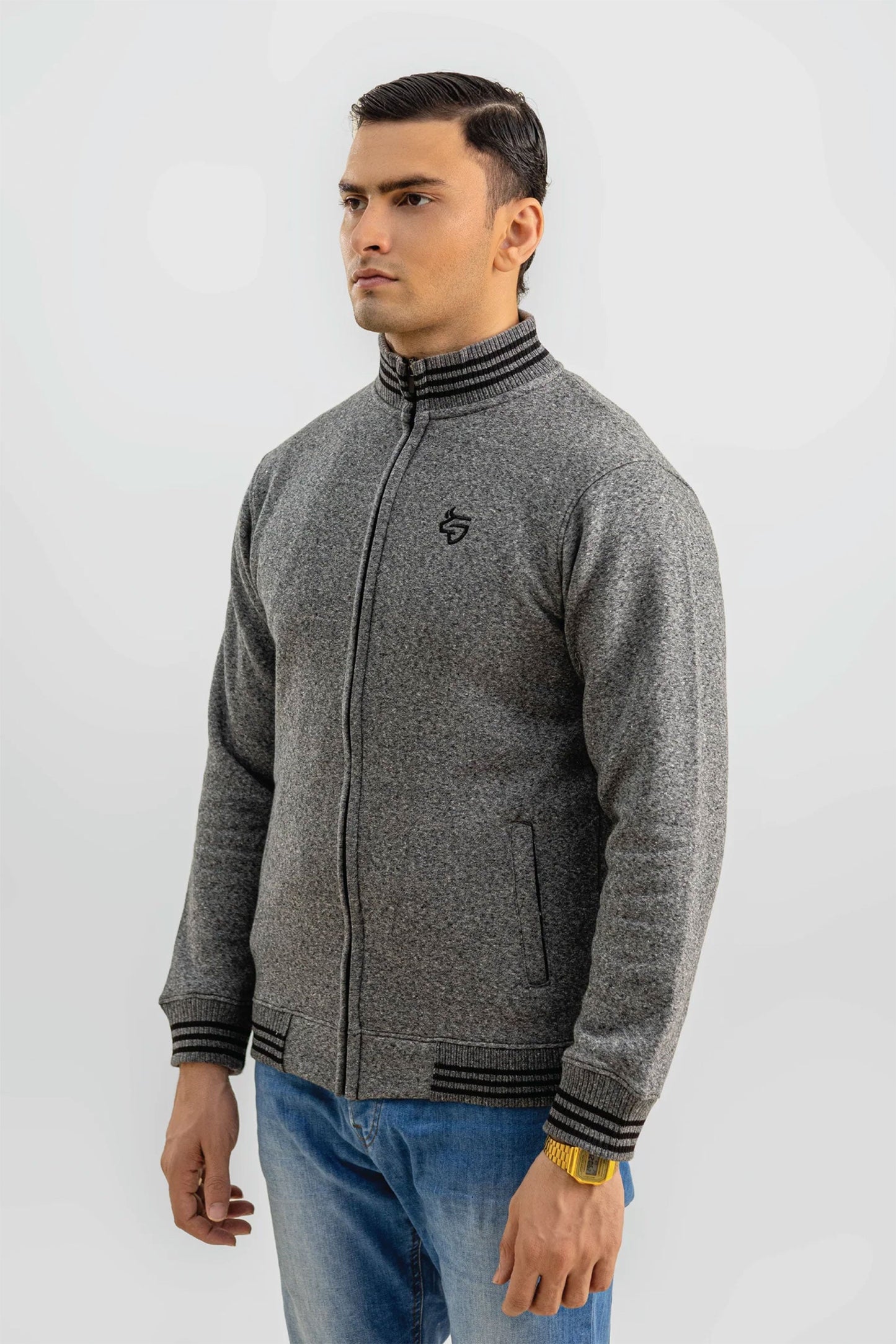 EXCLUSIVE GREY ZIPPER