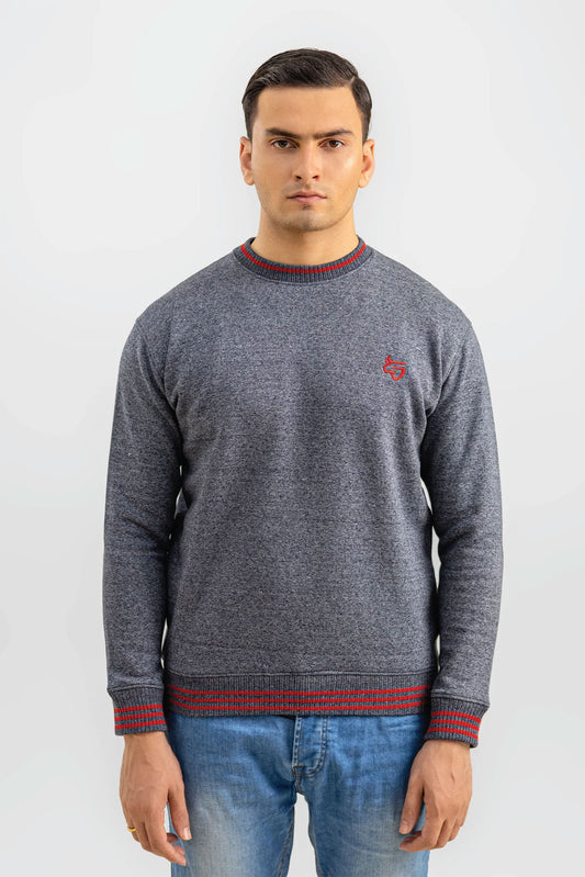 EXCLUSIVE NAVY SWEATSHIRT