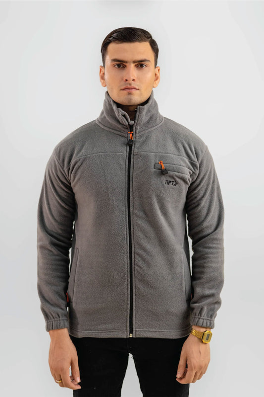 GREY SHERPA FURR JACKET