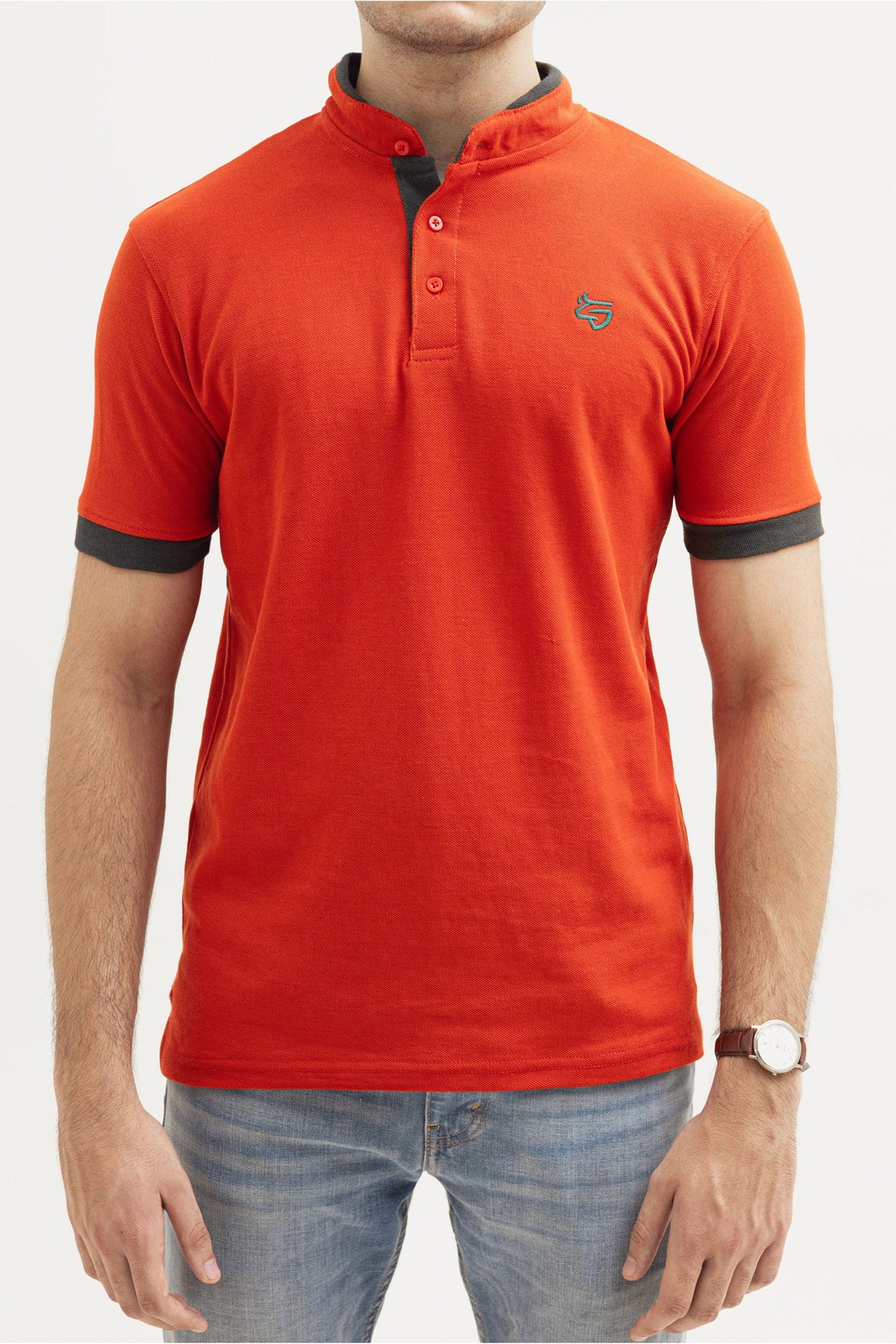 Rose Red Button Shirt