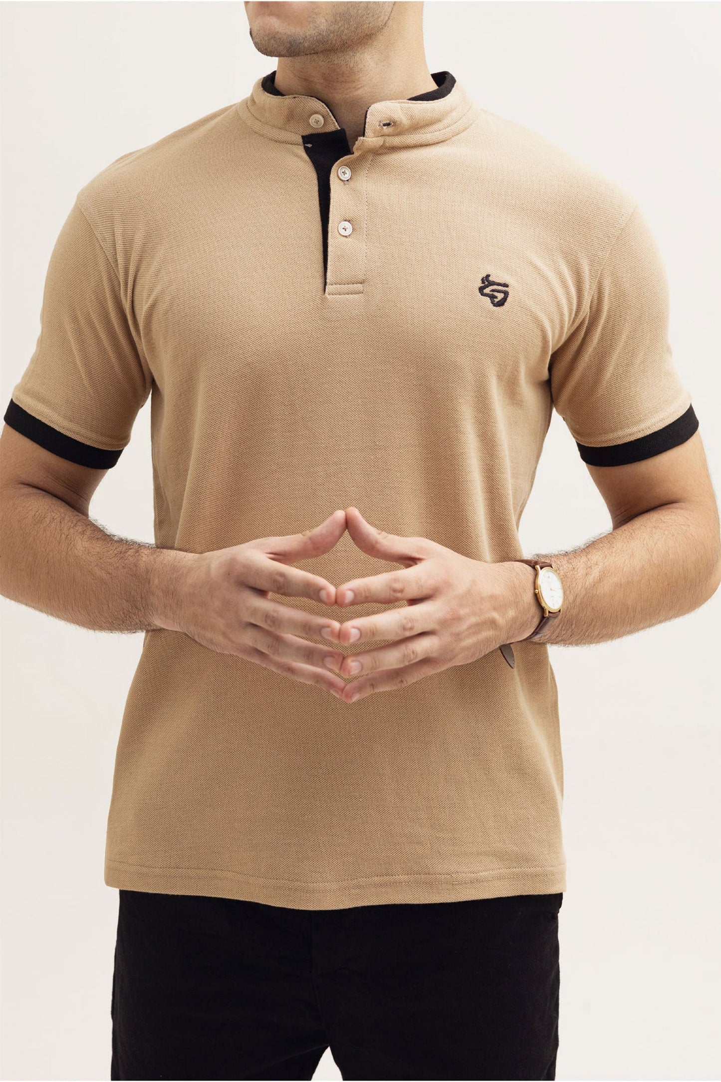 Sandy Beige Button Shirt