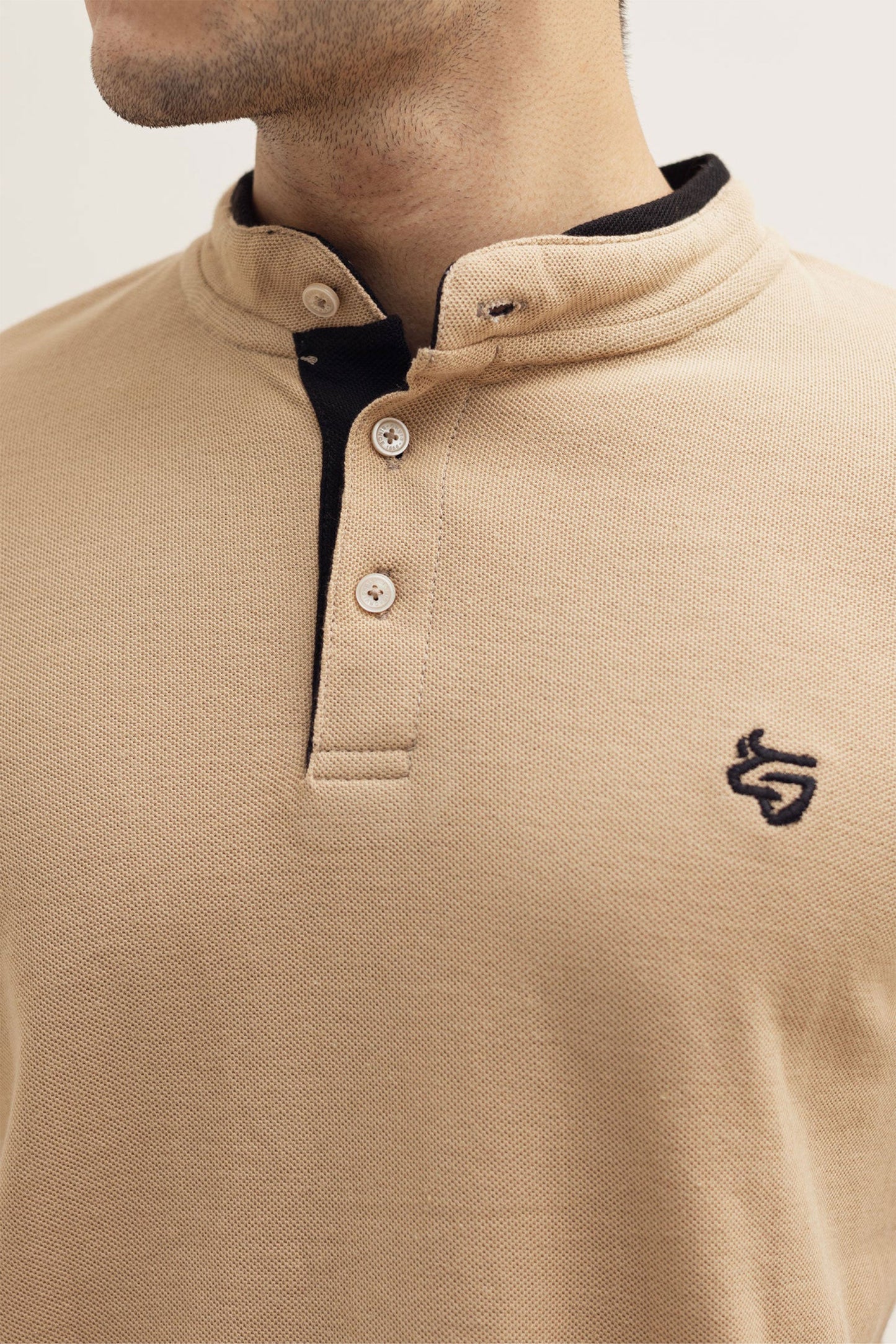 Sandy Beige Button Shirt