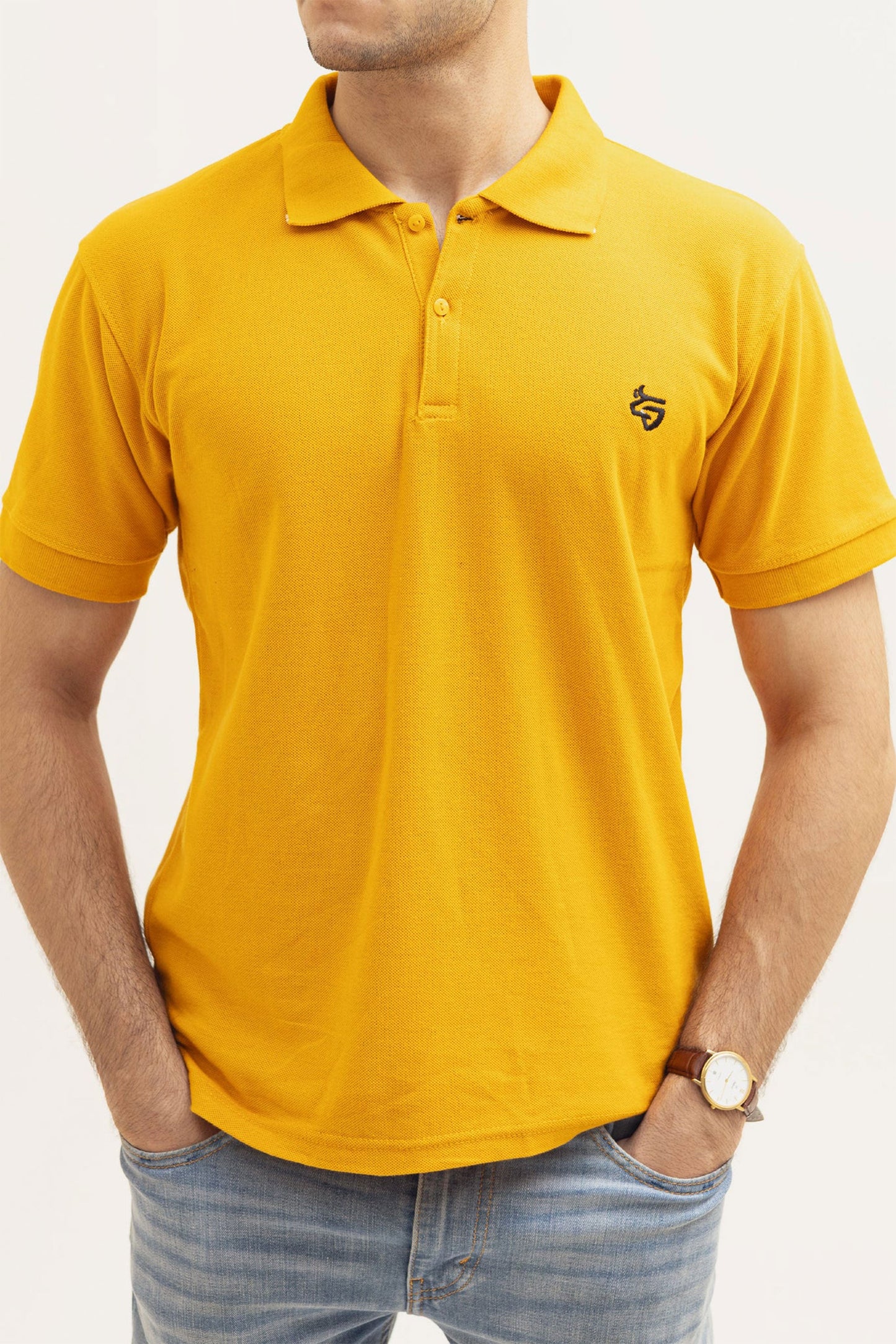 Yellow Tipping Polo